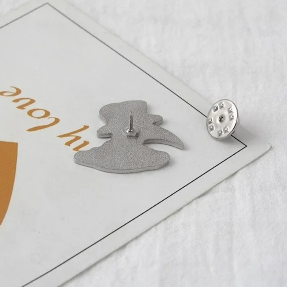 Plague Doctor Enamel Pin - Picture 2 of 4